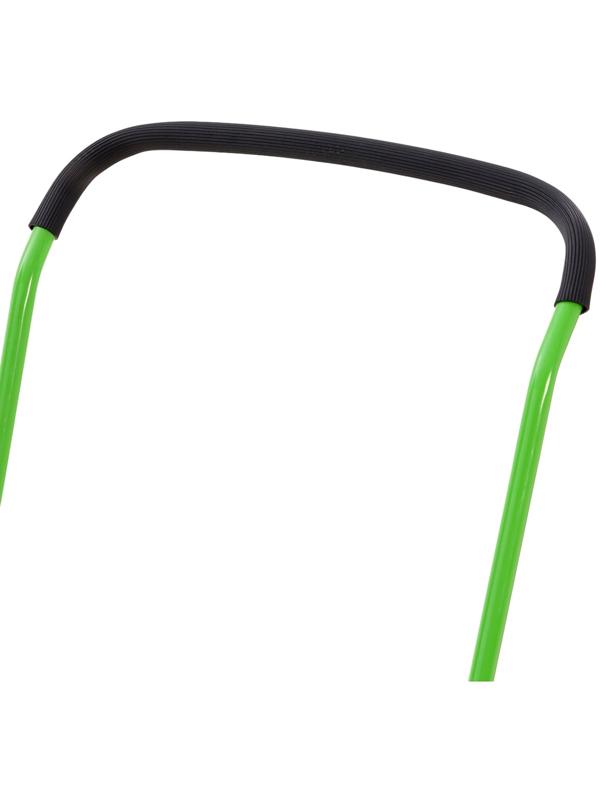 Санки детские «Ветерок 2», с ручкой, ярко-зелёные