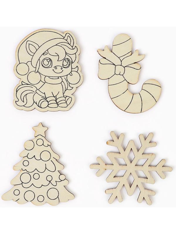 Набор для творчества Эбру «Создай свои значки. Лошадка» рисование на воде