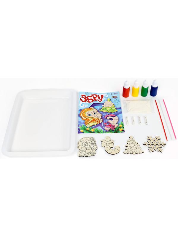 Набор для творчества Эбру «Создай свои значки. Лошадка» рисование на воде