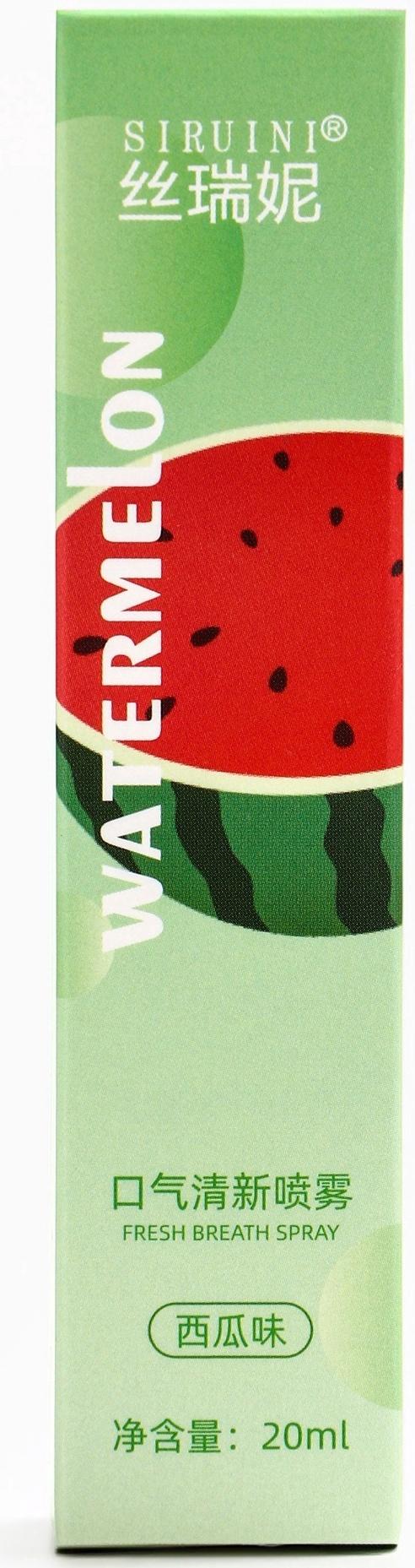 Освежитель дыхания со вкусом арбуза, 20 мл