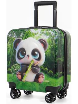 Чемодан детский «Выбражулька» 20 л (XS), отдел на молнии, зелёный