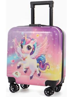 Чемодан детский «Выбражулька» 20 л (XS), отдел на молнии, сиреневый