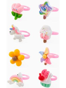 Кольцо «Выбражулька. Единорог», сладости, форма МИКС, цветное, безразмерное