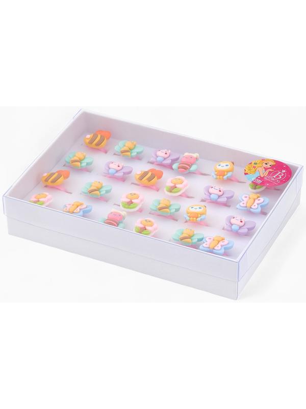 Кольцо «Выбражулька. Пчелки», форма МИКС, цветное, безразмерное