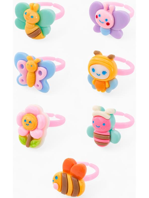 Кольцо «Выбражулька. Пчелки», форма МИКС, цветное, безразмерное