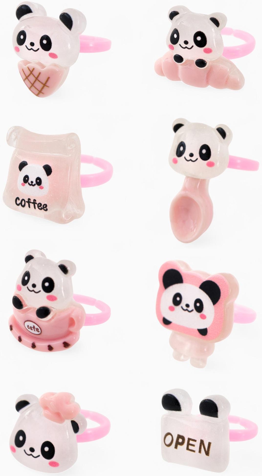 Кольцо «Выбражулька. Панда», форма МИКС, цветное, безразмерное