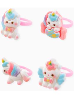 Кольцо «Выбражулька. Единороги», форма МИКС, цветное, безразмерное