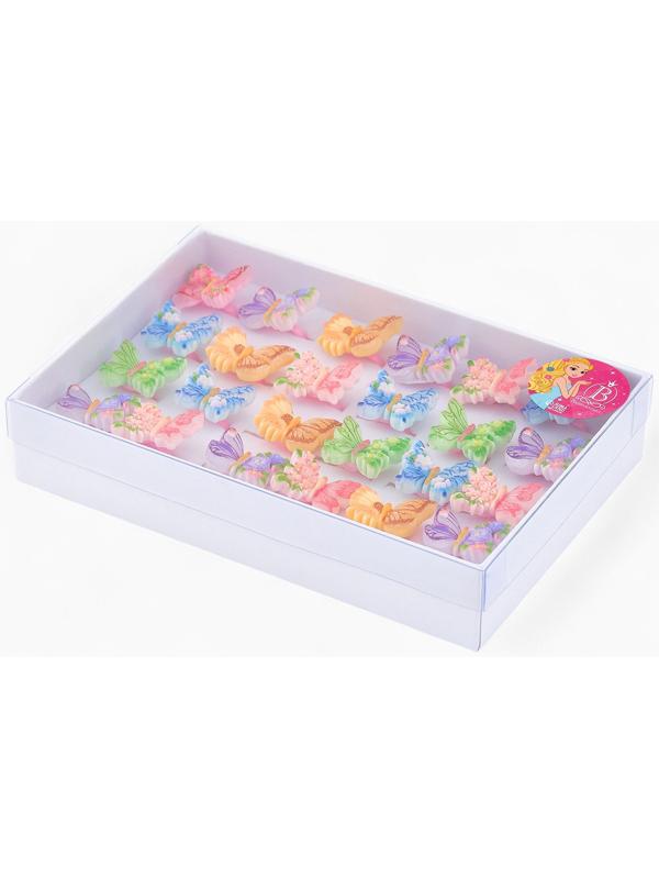 Кольцо «Выбражулька. Бабочка в цветах», форма МИКС, цветное, безразмерное