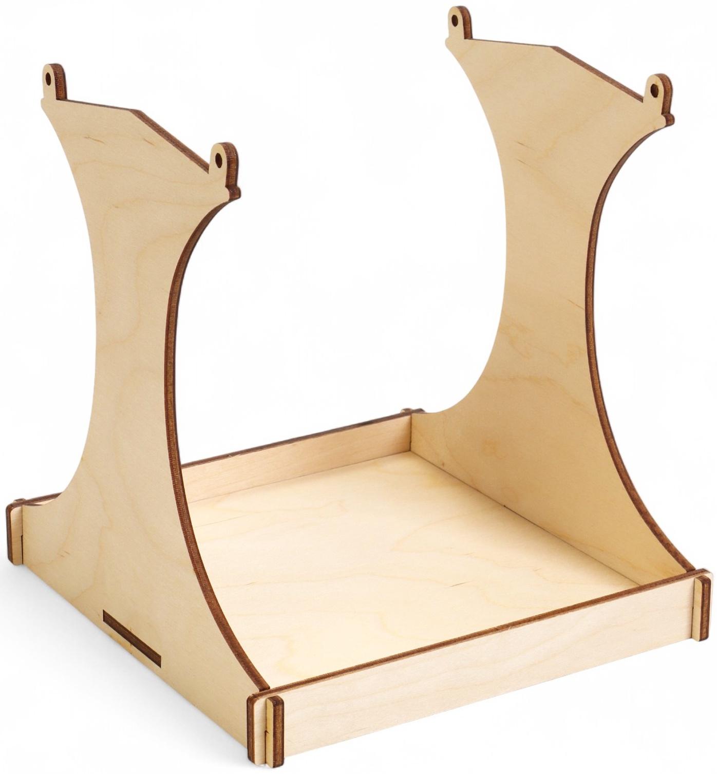 Кормушка - конструктор из ХДФ для птиц «Синичник», своими руками, 24×18×18.5 см, Greengo