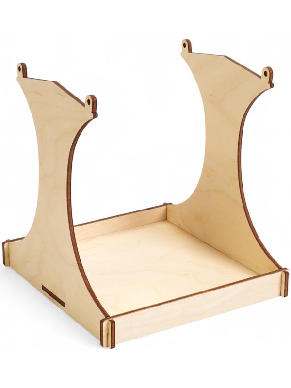 Кормушка - конструктор из ХДФ для птиц «Синичник», своими руками, 24×18×18.5 см, Greengo