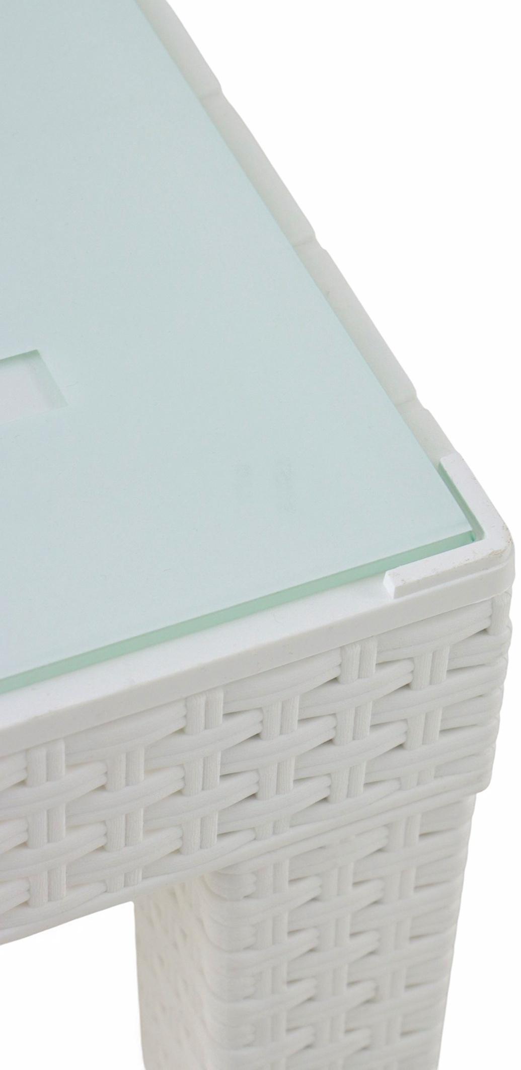 Набор садовой мебели «Калифорния», 3 предмета: 2 кресла, стол, белый