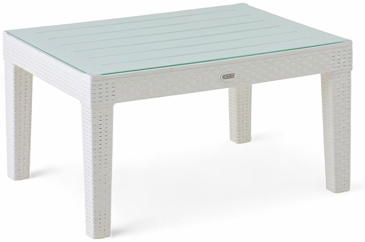 Набор садовой мебели «Калифорния», 3 предмета: 2 кресла, стол, белый