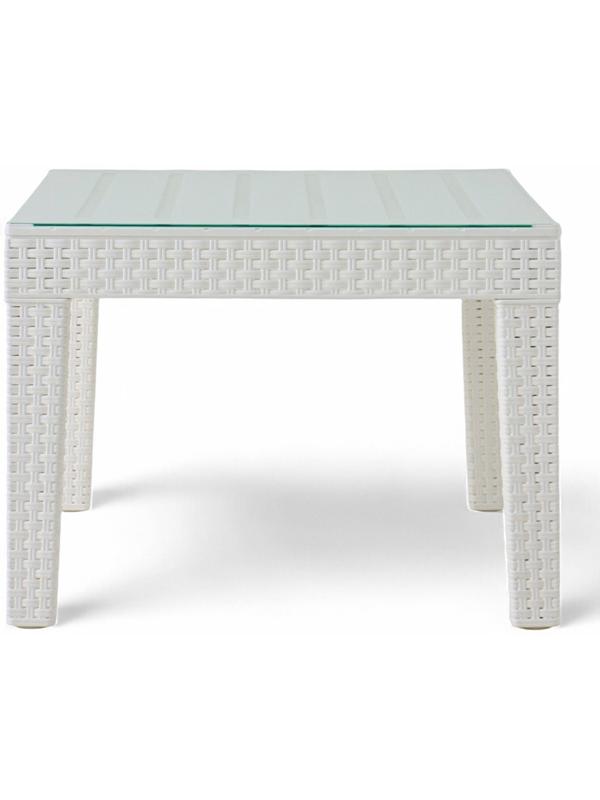 Набор садовой мебели «Калифорния», 3 предмета: 2 кресла, стол, белый