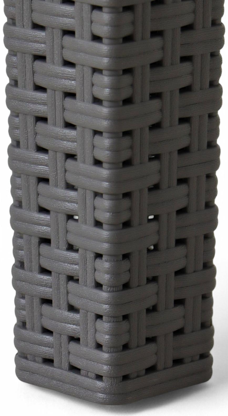 Набор садовой мебели «Калифорния», 3 предмета: 2 кресла, стол, серый