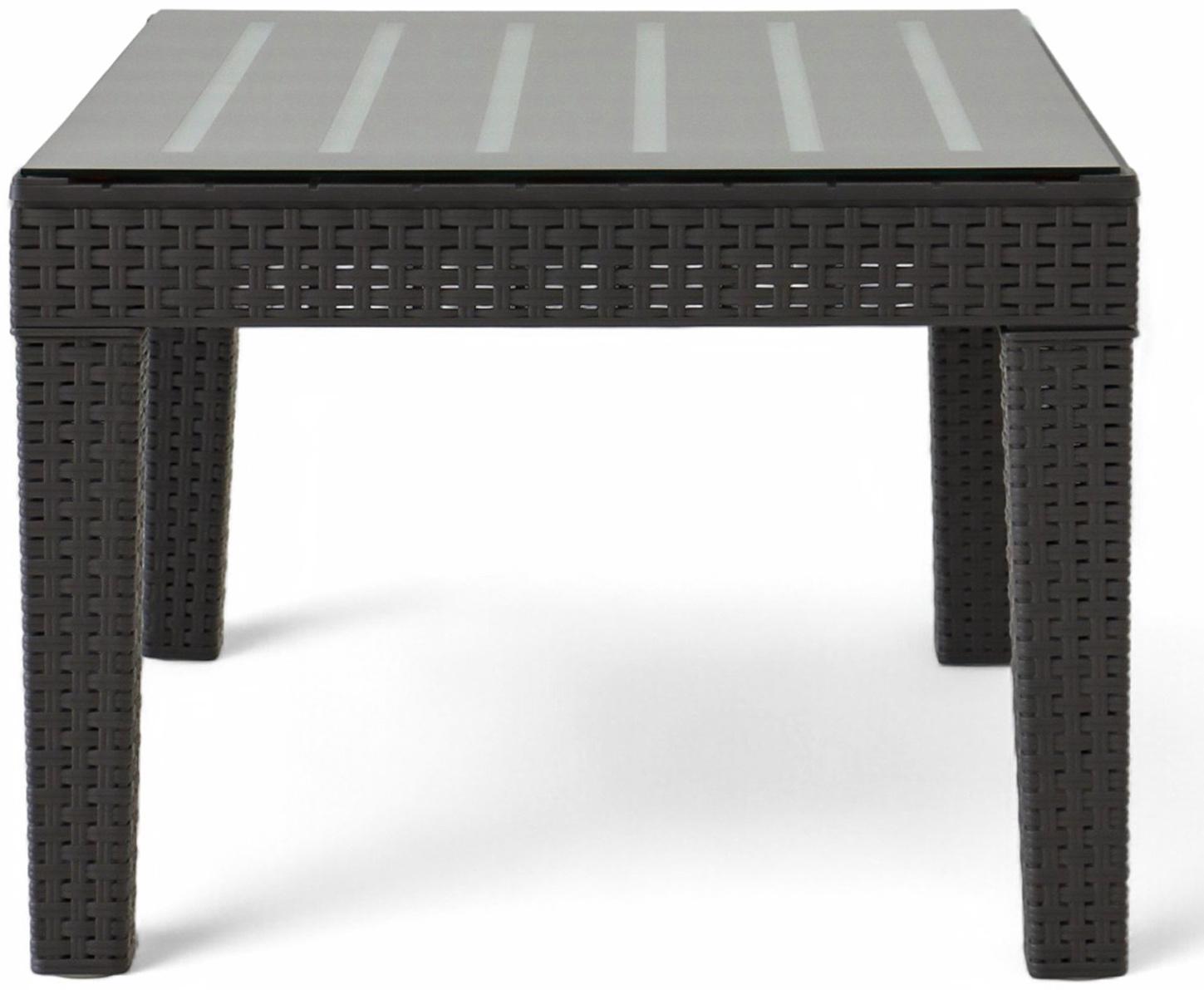 Набор садовой мебели «Калифорния», 3 предмета: 2 кресла, стол, серый