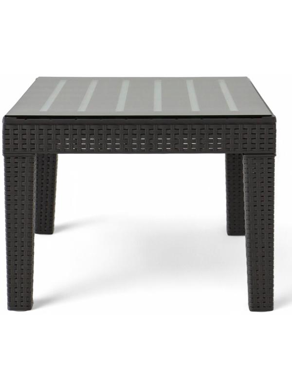 Набор садовой мебели «Калифорния», 3 предмета: 2 кресла, стол, серый