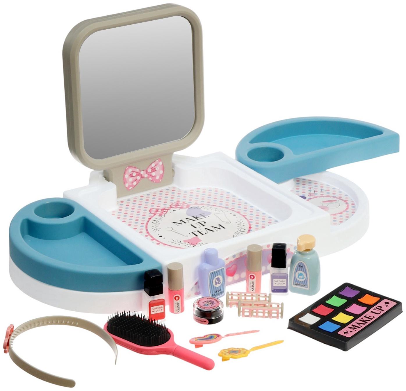 Игровой набор визажиста «Маленькая модница» с аксессуарами, 15 предметов