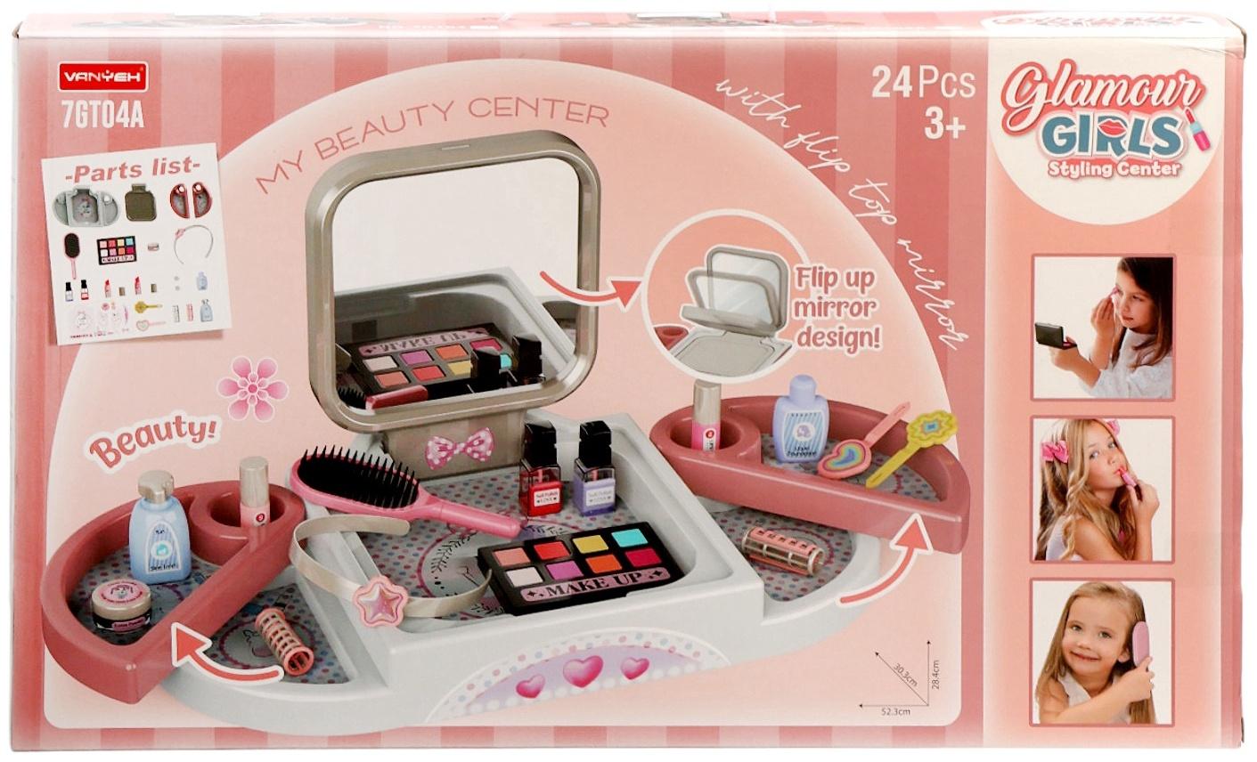 Игровой набор визажиста «Маленькая модница» с аксессуарами, 15 предметов