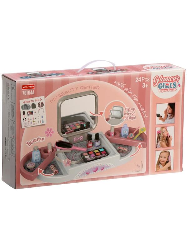 Игровой набор визажиста «Маленькая модница» с аксессуарами, 15 предметов