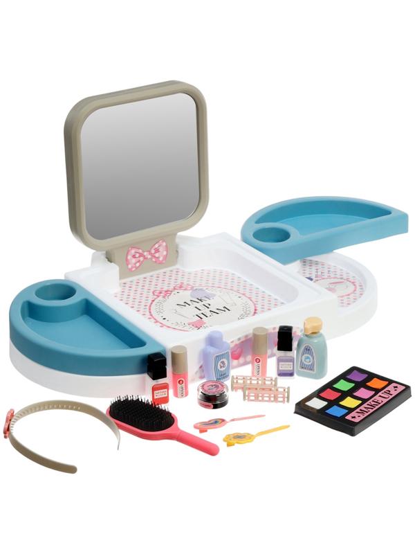 Игровой набор визажиста «Маленькая модница» с аксессуарами, 15 предметов