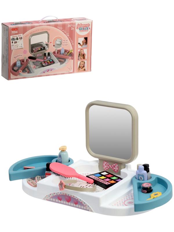 Игровой набор визажиста «Маленькая модница» с аксессуарами, 15 предметов