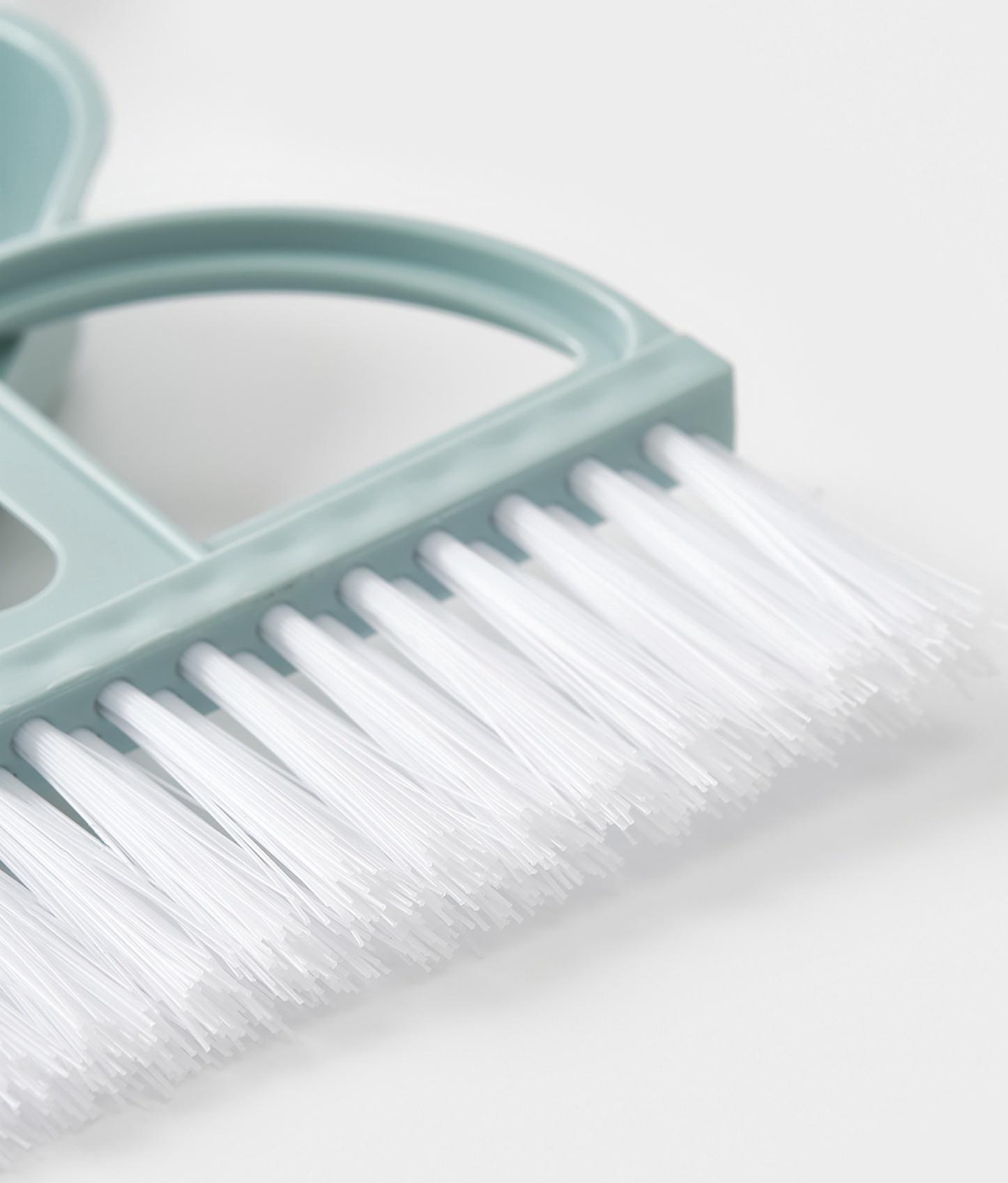 Набор для уборки мини: совок, щётка, 19×12 см