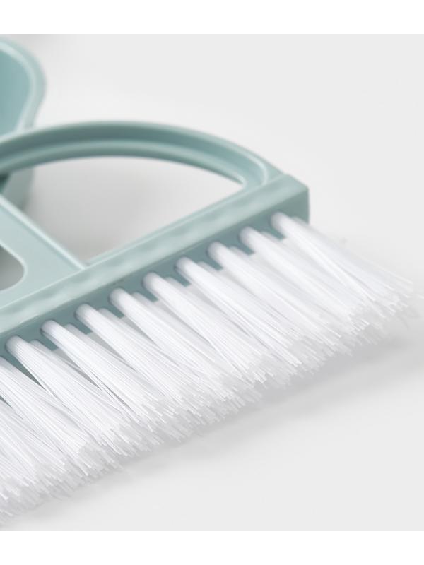 Набор для уборки мини: совок, щётка, 19×12 см