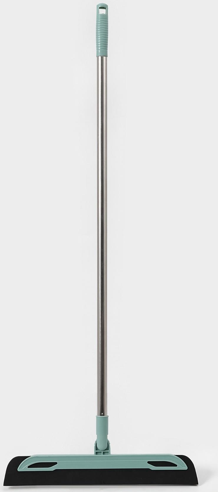 Водосгон для пола, EVA+PP, черенок нержавеющая сталь, 34×1.5×87 см