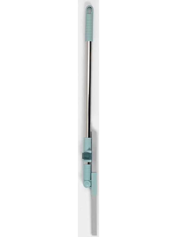 Водосгон для пола, силиконовый, поворотный сгон 35 см, черенок нержавеющая сталь 58-97 см