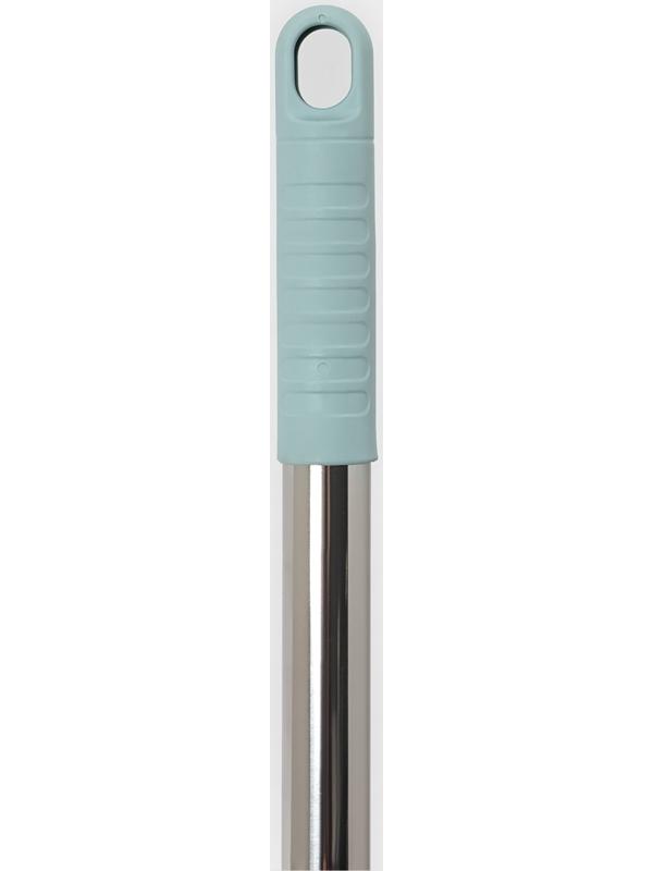 Водосгон для пола, силиконовый, поворотный сгон 35 см, черенок нержавеющая сталь 58-97 см