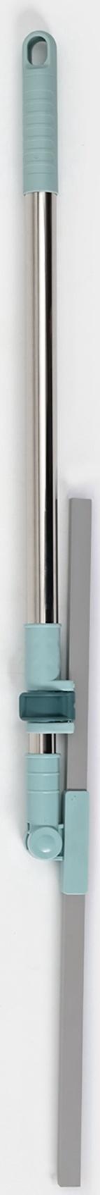 Водосгон для пола, силиконовый, поворотный сгон 49 см, черенок нержавеющая сталь 58-97 см