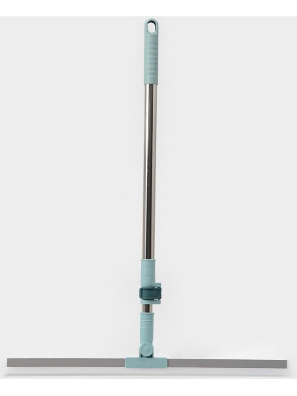 Водосгон для пола, силиконовый, поворотный сгон 49 см, черенок нержавеющая сталь 58-97 см