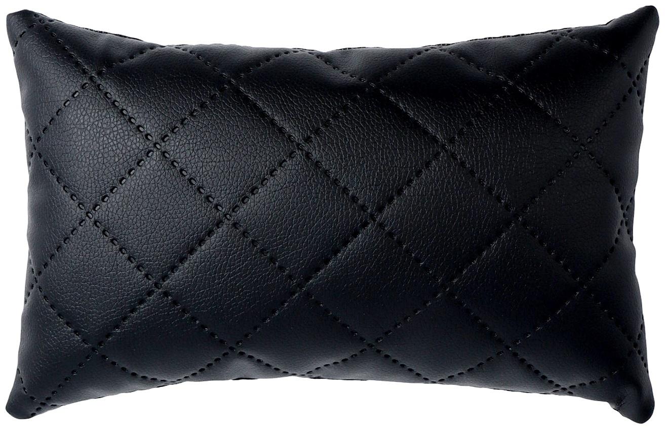 Подушка на подголовник автомобиля, набор 2 шт., черный