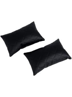 Подушка на подголовник автомобиля, набор 2 шт., черный