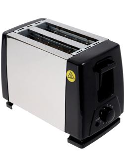 Тостер LT-03, 750 Вт, 6 режимов прожарки, 2 тоста, серебристый