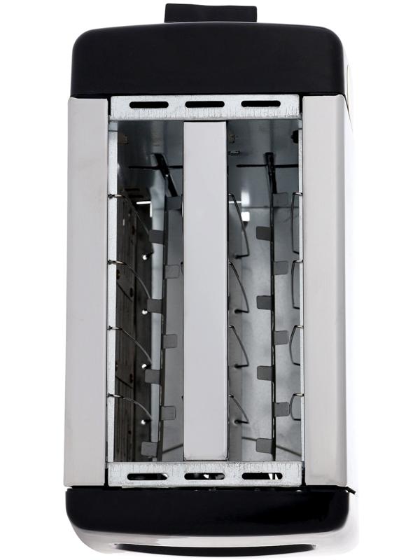 Тостер LT-03, 750 Вт, 6 режимов прожарки, 2 тоста, серебристый