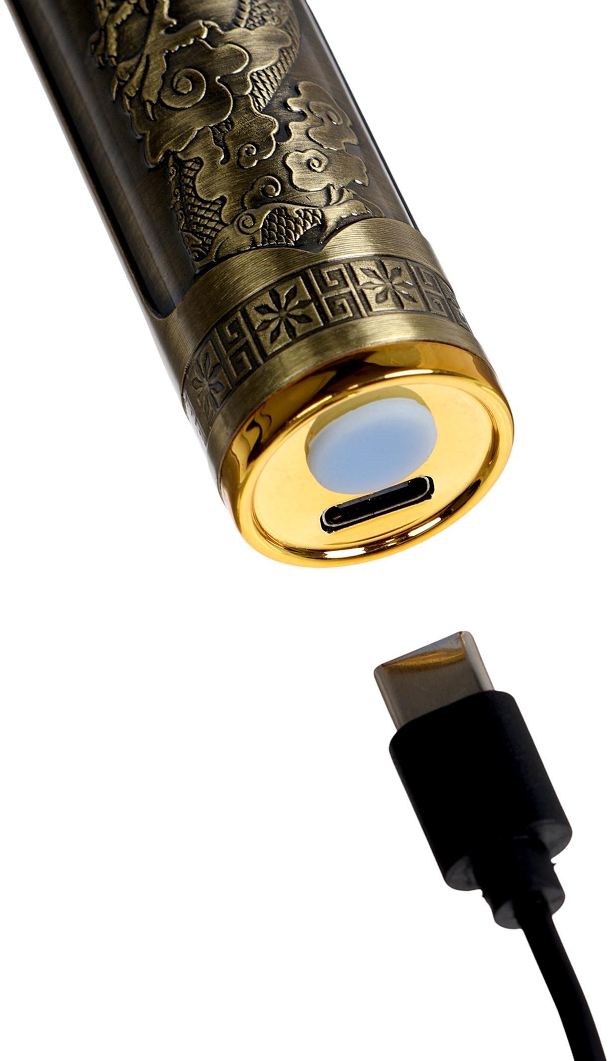 Машинка для стрижки LTRI-28, портативная, 300 мАч, 4 насадки, USB