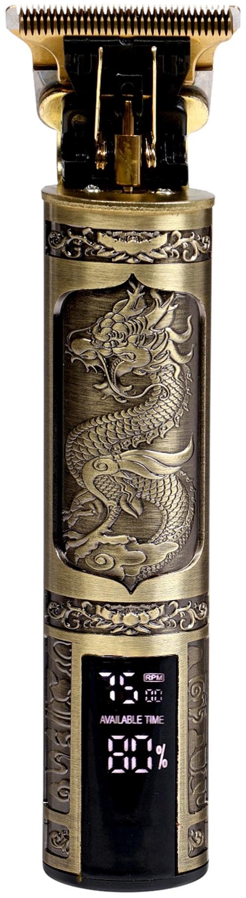 Машинка для стрижки LTRI-29, портативная, 600 мАч, 3 насадки, дисплей, USB