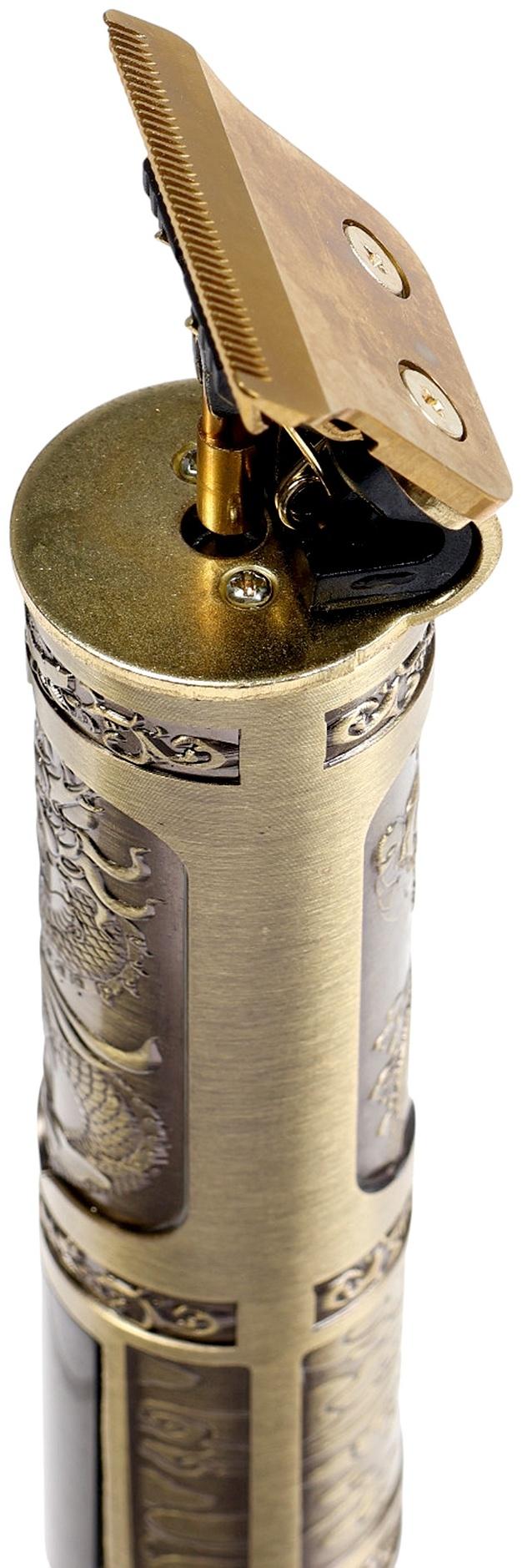 Машинка для стрижки LTRI-29, портативная, 600 мАч, 3 насадки, дисплей, USB