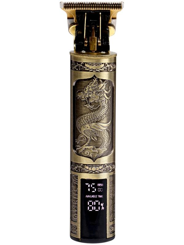 Машинка для стрижки LTRI-29, портативная, 600 мАч, 3 насадки, дисплей, USB