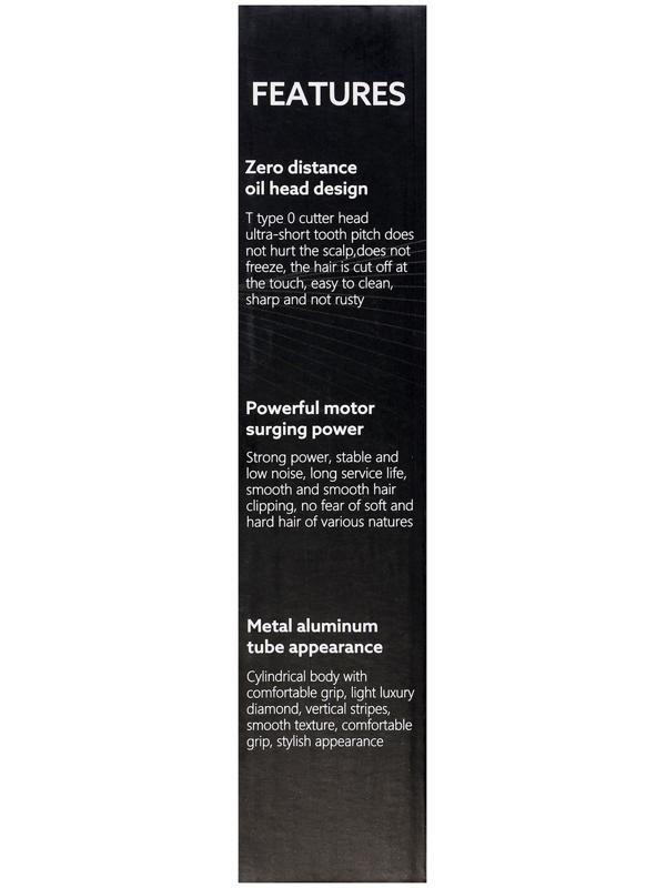 Машинка для стрижки LTRI-29, портативная, 600 мАч, 3 насадки, дисплей, USB