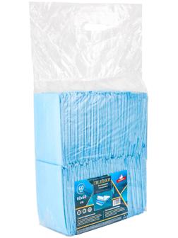 Пеленка медицинская впитывающая одноразовая, размер 60×60 (упаковка 60 штук)