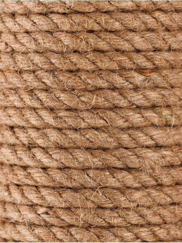 Когтеточка «Зверьё Моё» c гамаком, 40×40×50 см, джут, розовая пантера