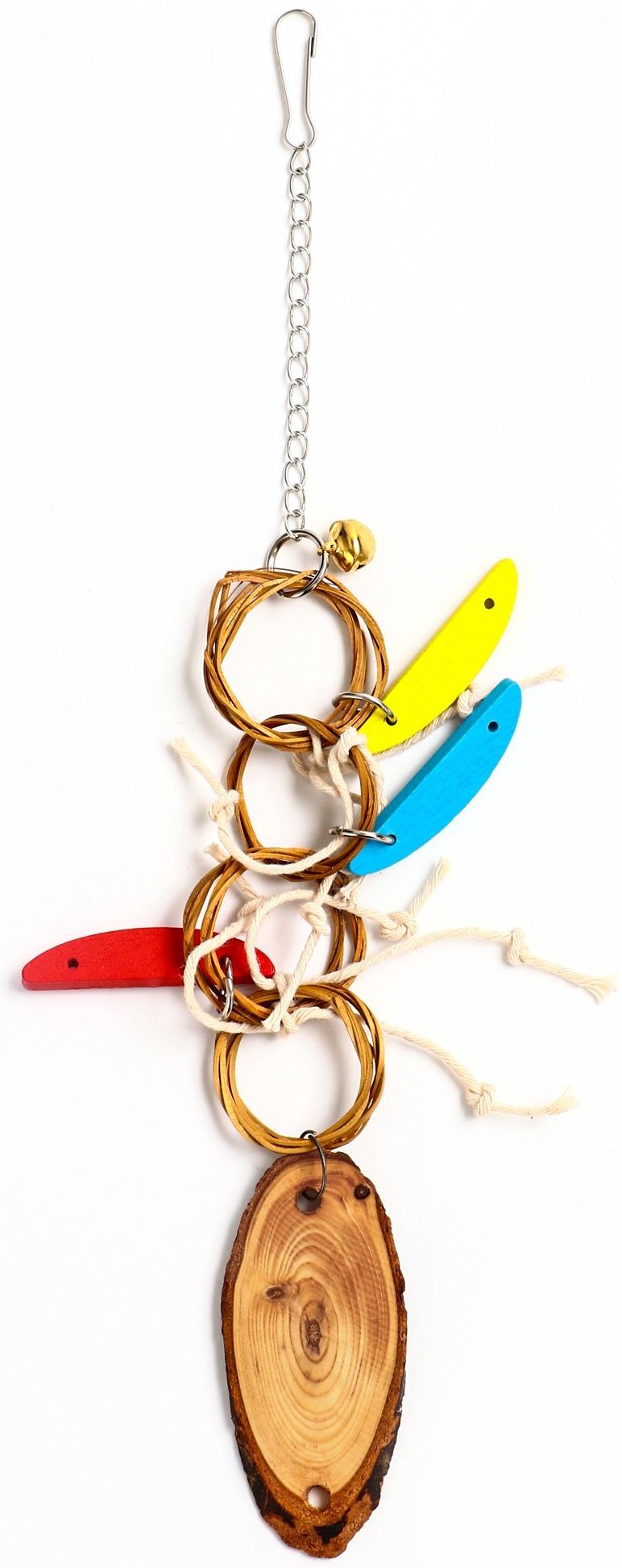 Игрушка для птиц «Фантазия» микс цветов