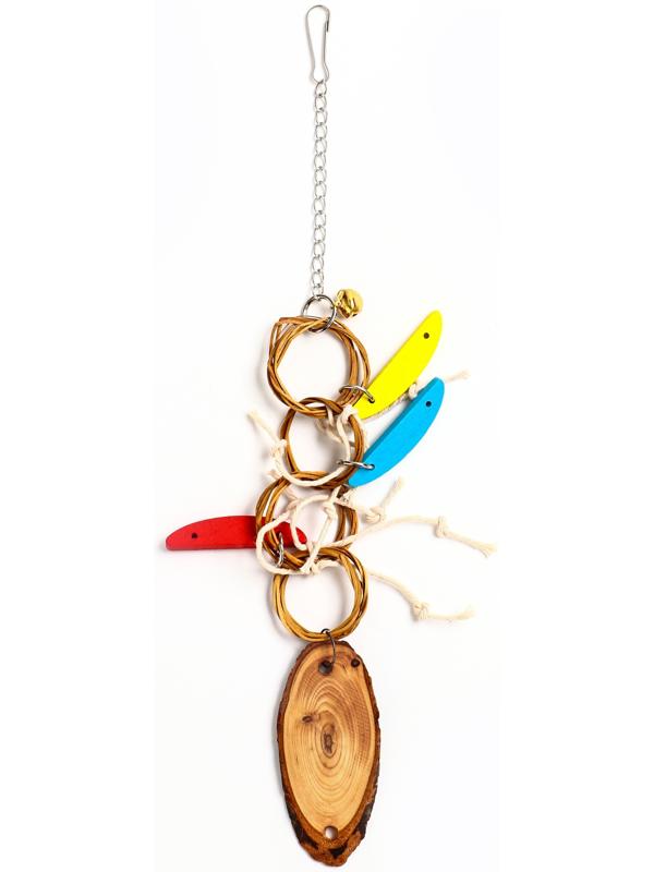 Игрушка для птиц «Фантазия» микс цветов