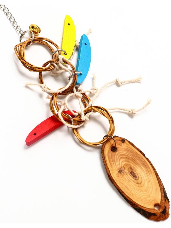 Игрушка для птиц «Фантазия» микс цветов