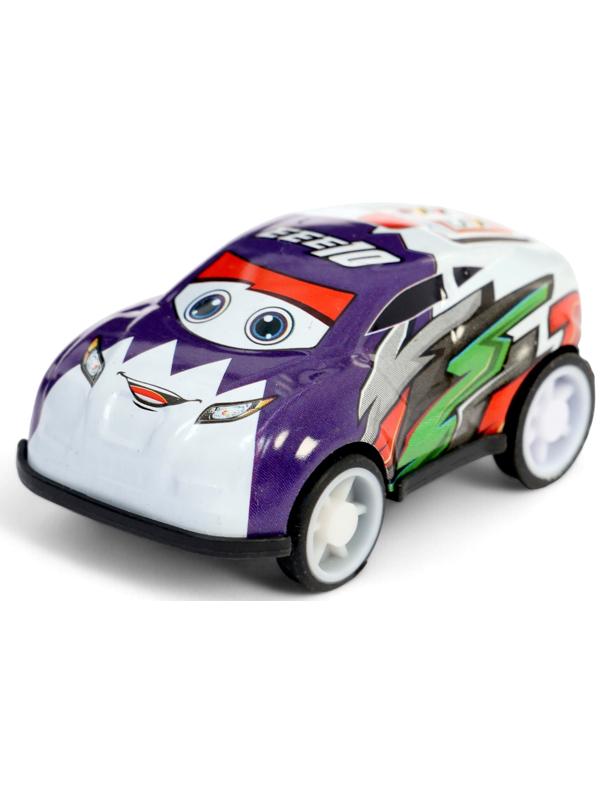 Машинка металлическая в яйце «Крути и гони», набор 12 шт., с рулеткой