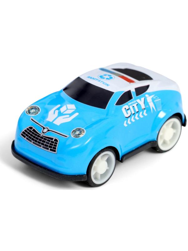 Машинка металлическая в яйце «Крути и гони», набор 12 шт., с рулеткой