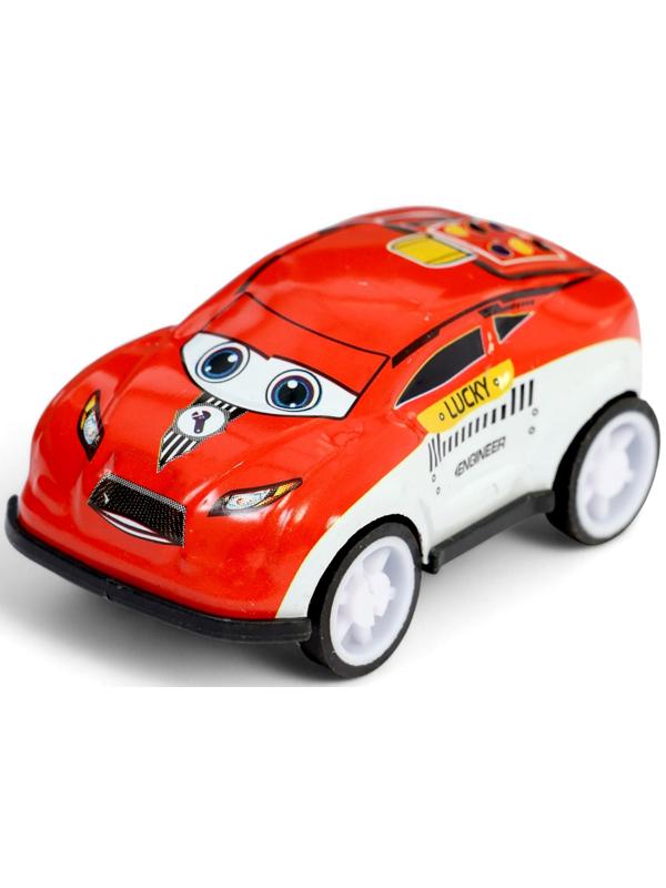 Машинка металлическая в яйце «Крути и гони», набор 12 шт., с рулеткой