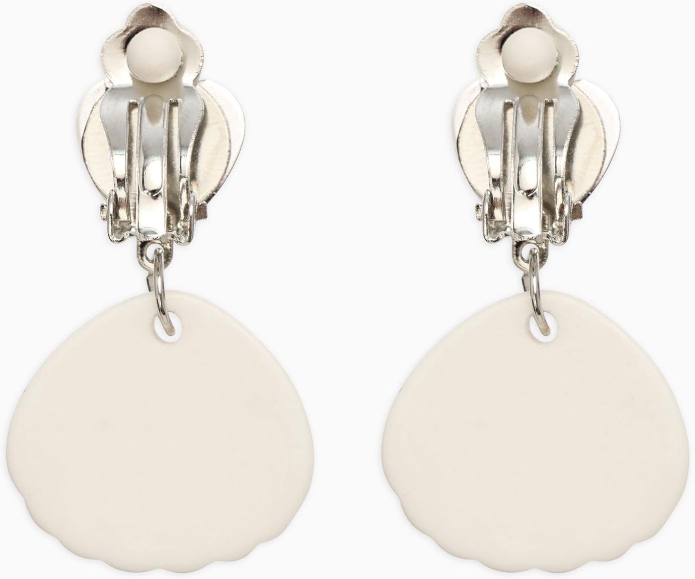 Набор детский «Выбражулька. Русалочка», 4 предмета: клипсы, кольцо, браслет, бусы, бело-розовый